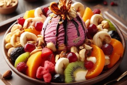 Homemade Tutti Frutti Ice Cream